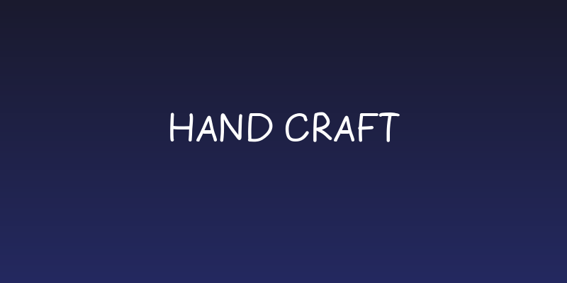Hand Craft Social Header