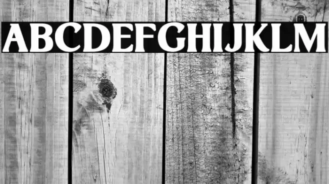 Hand Crafted Font examples