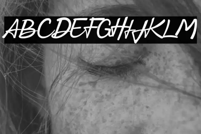 Hand Creation Personal Use Font examples