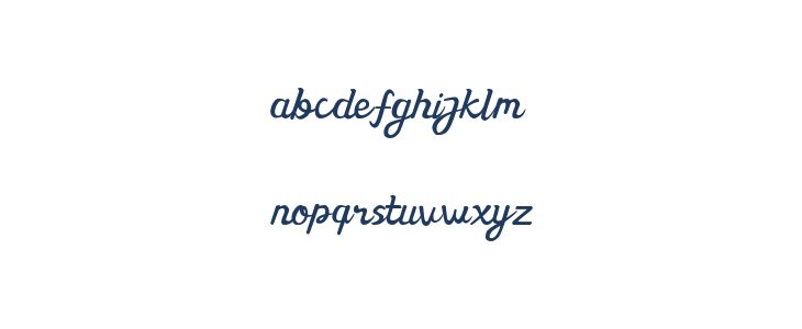 Hand Creation Personal Use Lowercase