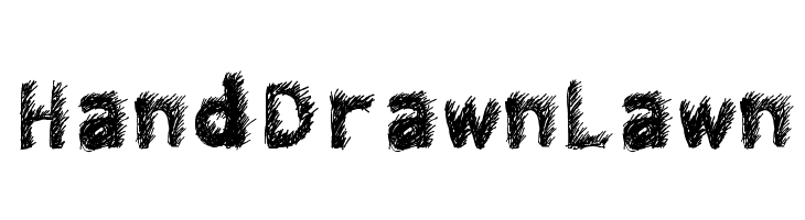 Hand Drawn Lawn  Descarca Fonturi Gratis