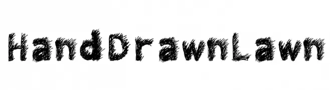 Hand Drawn Lawn  Fuentes Gratis Descargar