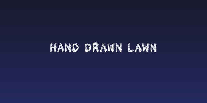 Hand Drawn Lawn Social Header