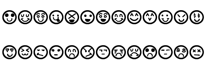 Hand Faces St Font LOWERCASE