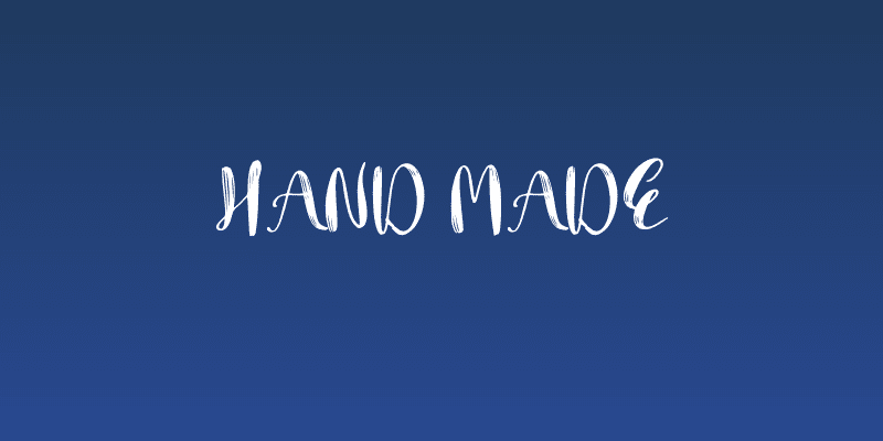 Hand Made Social Header