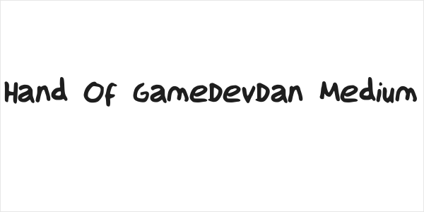 Hand Of GameDevDan Medium Logo