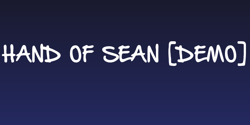 Hand Of Sean [Demo] Social Header