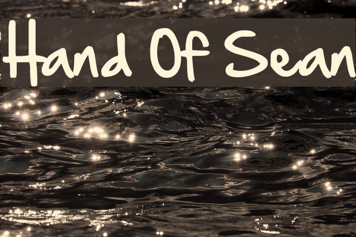 Hand Of Sean Example 1