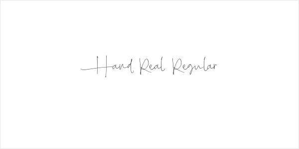 Hand Real Regular Logo