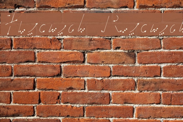 Hand Road Font examples