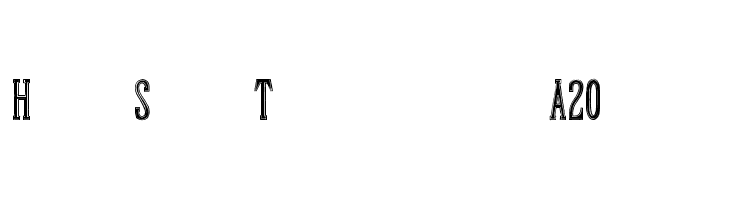 Hand Shop Typography A20_demo Font