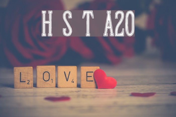 Hand Shop Typography A20_demo Font examples