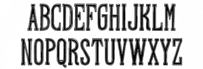 Hand Shop Typography A20_demo Schriftart Groß