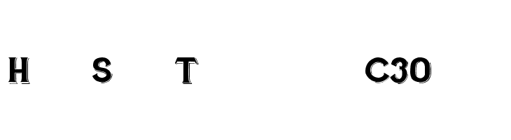 Hand Shop Typography C30_demo Font