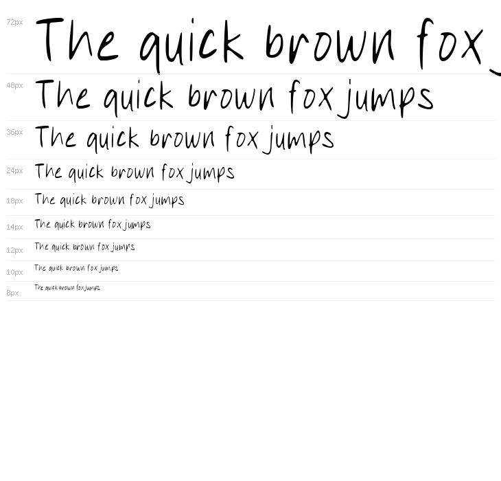 Hand Smoth Waterfall