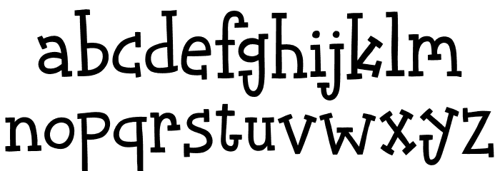 Hand Soup DEMO Font LOWERCASE