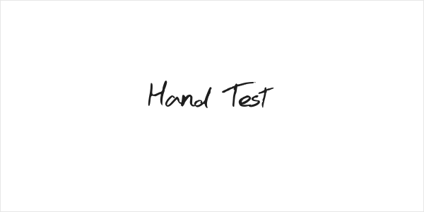 Hand Test Logo