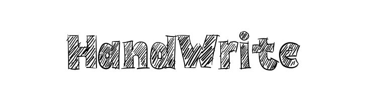 Hand Write  Fuentes Gratis Descargar