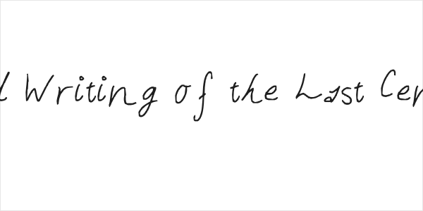Hand Writing of the Last Century Logo