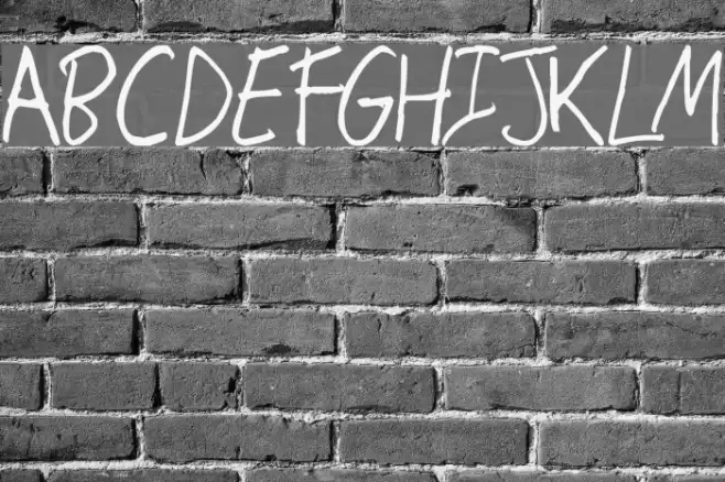 Hand Writing Font examples