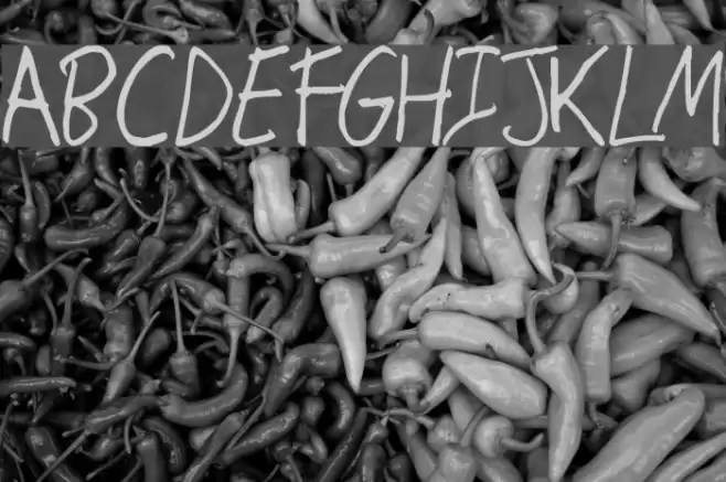 Hand Writing Font examples