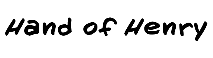 Hand of Henry  Fuentes Gratis Descargar