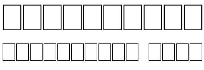 Hand of JJ Font OTHER CHARS