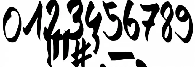 Hand of Joe Font OTHER CHARS