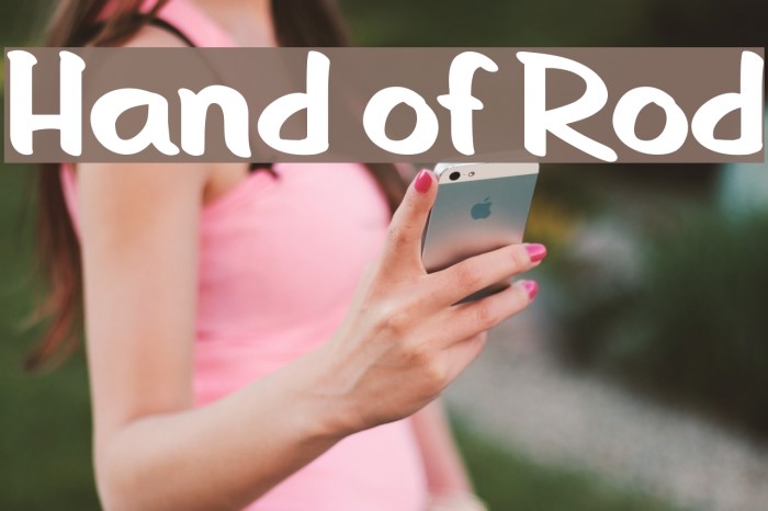 Hand of Rod Example 1