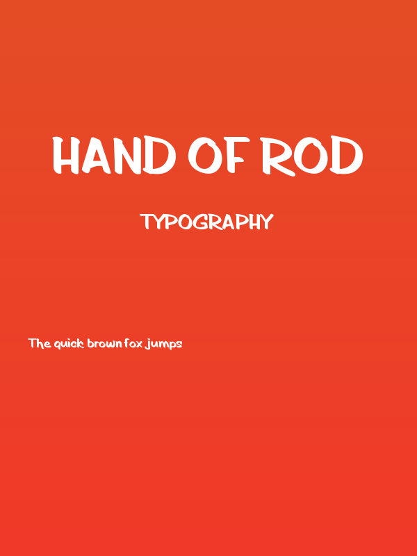 Hand of Rod Poster