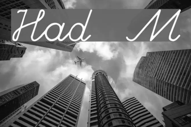 Hand writing Mutlu Font examples