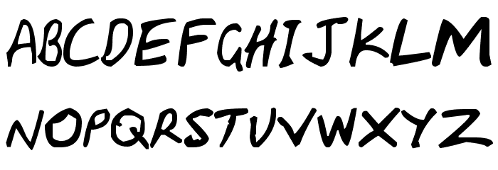 HandCapzz Шрифта строчной