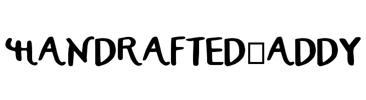 HandCrafted_Maddy Font