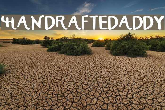 HandCrafted_Maddy Font examples