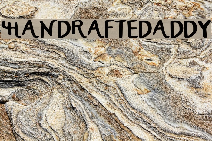 HandCrafted_Maddy Font examples