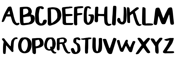 HandCrafted_Maddy Font LOWERCASE