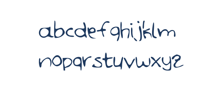 HandDoodle Lowercase
