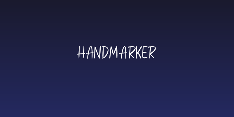HandMarker Social Header