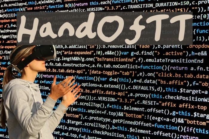 HandOfTT Font examples