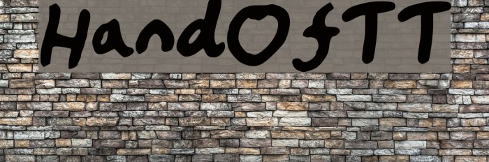 HandOfTT Font examples