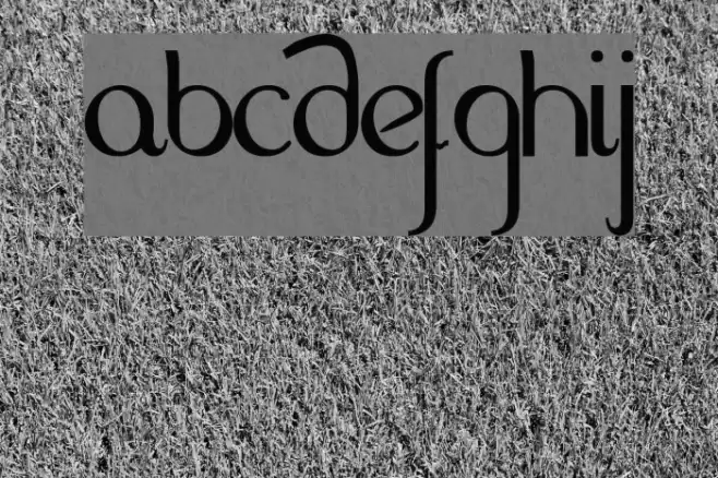 HandScript LCase 4LR Fonte examples