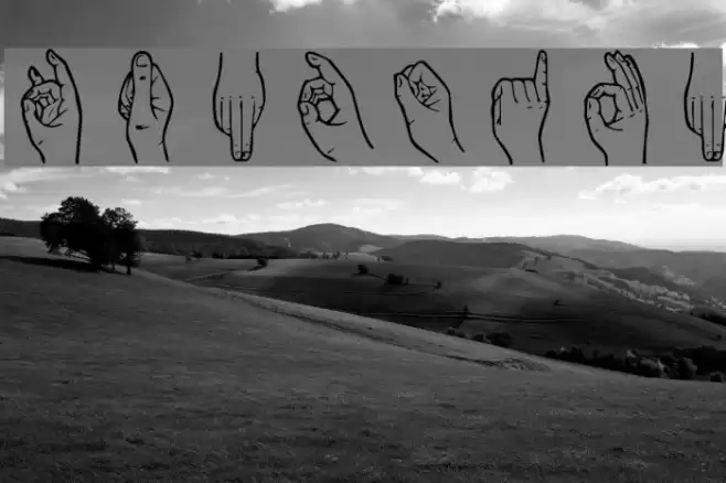 HandSign Fonte examples