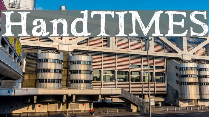 HandTIMES Font examples