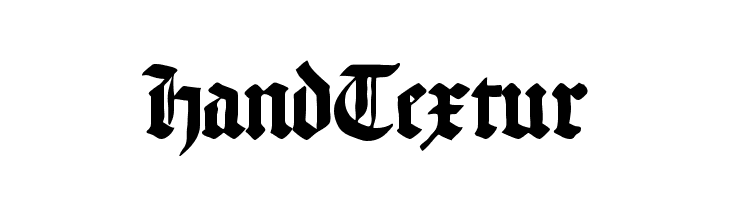 HandTextur Font