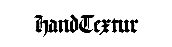 HandTextur  免费字体下载