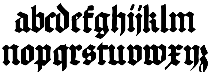 HandTextur Font LOWERCASE