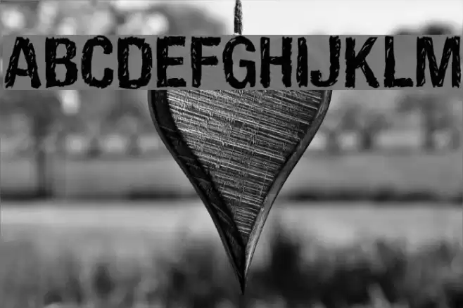 HandVetica Bold Font examples