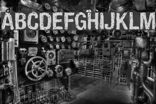 HandVetica Bold Font examples