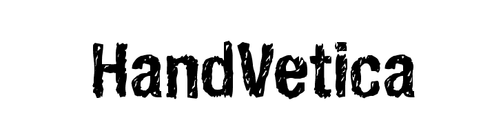 HandVetica  免费字体下载