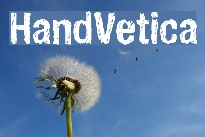 HandVetica Example 3